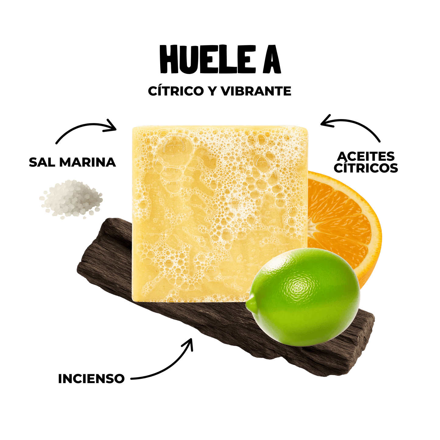 PASTILLA JABÓN NATURAL COSMIC CITRUS