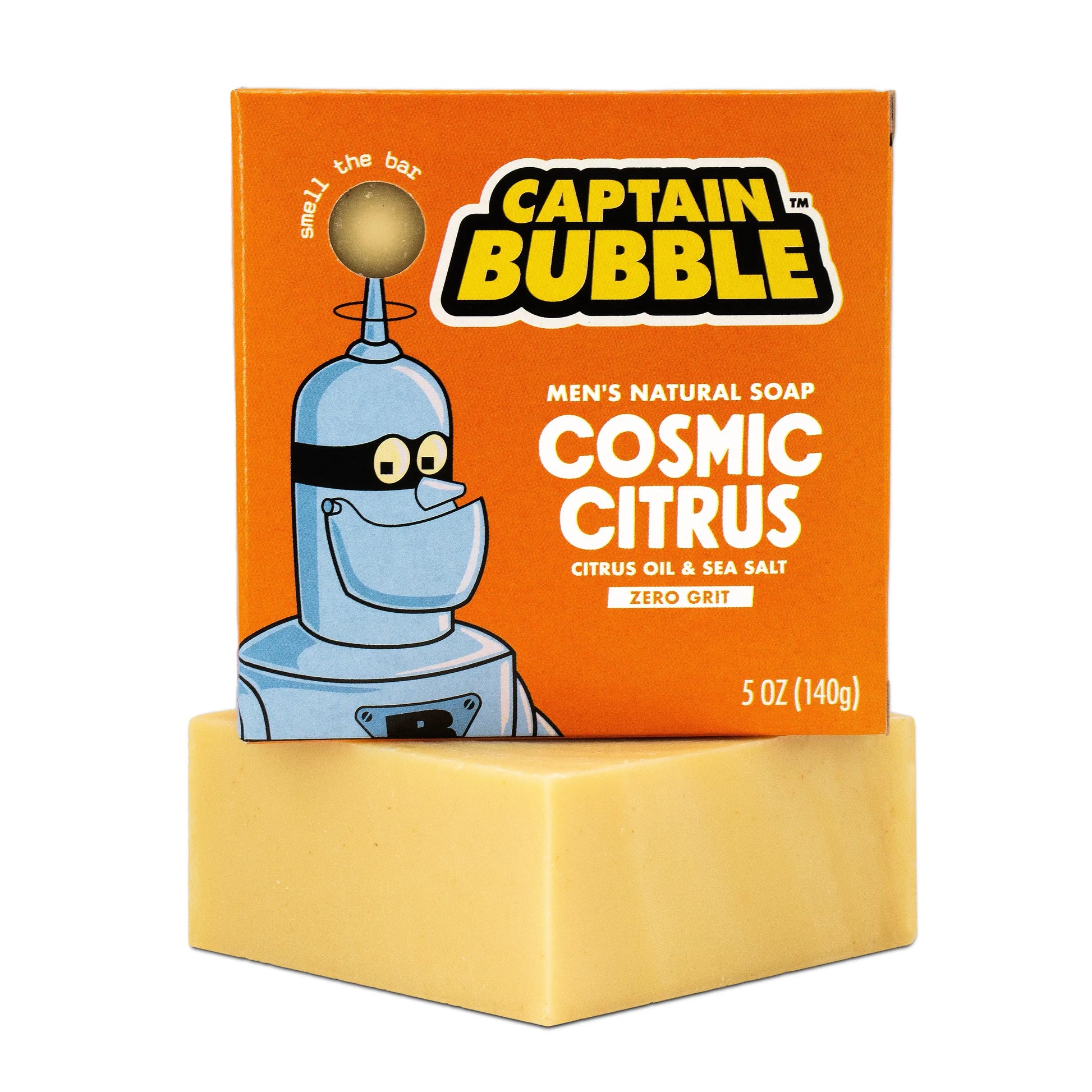 PASTILLA JABÓN NATURAL COSMIC CITRUS - Captain Bubble