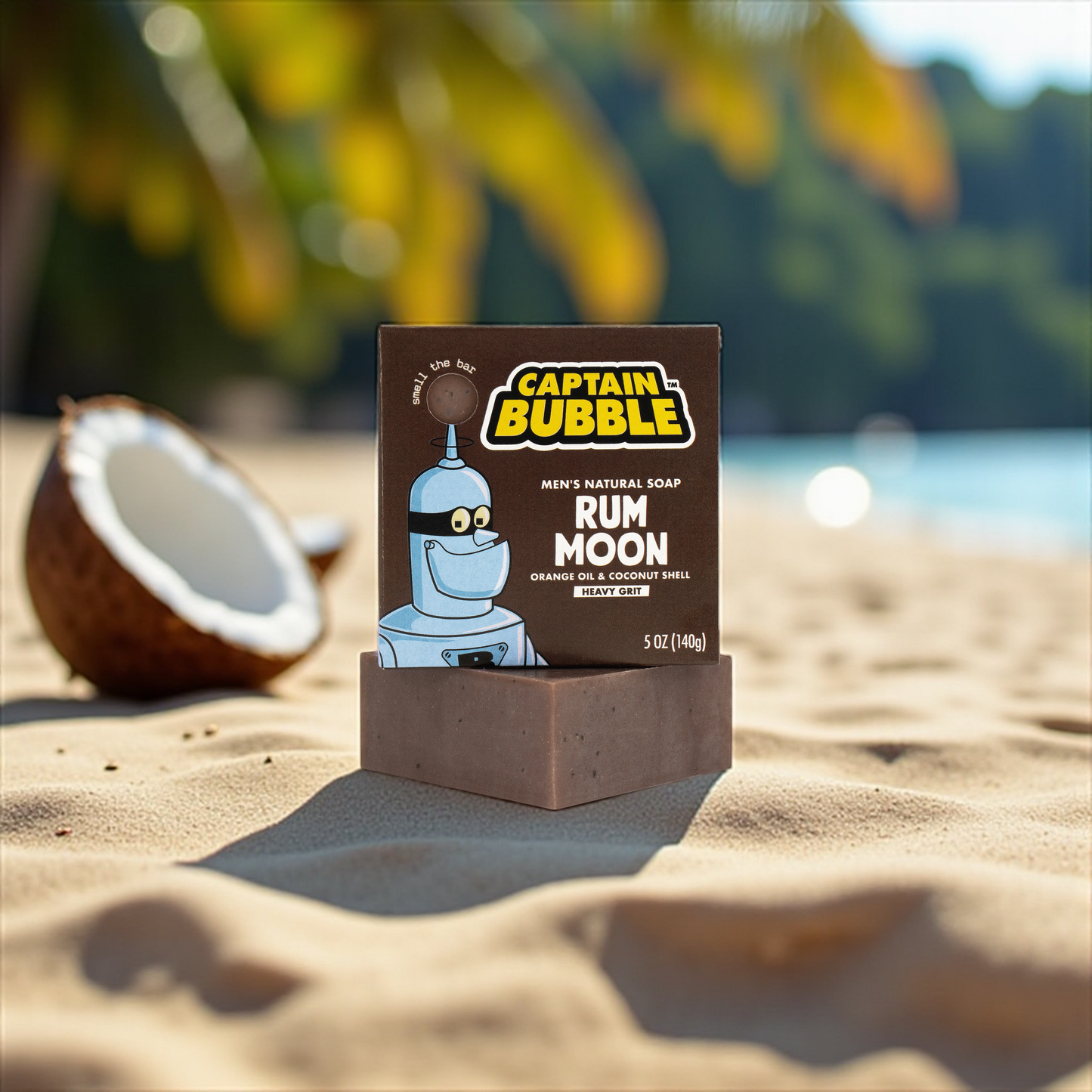PASTILLA JABÓN NATURAL RUM MOON