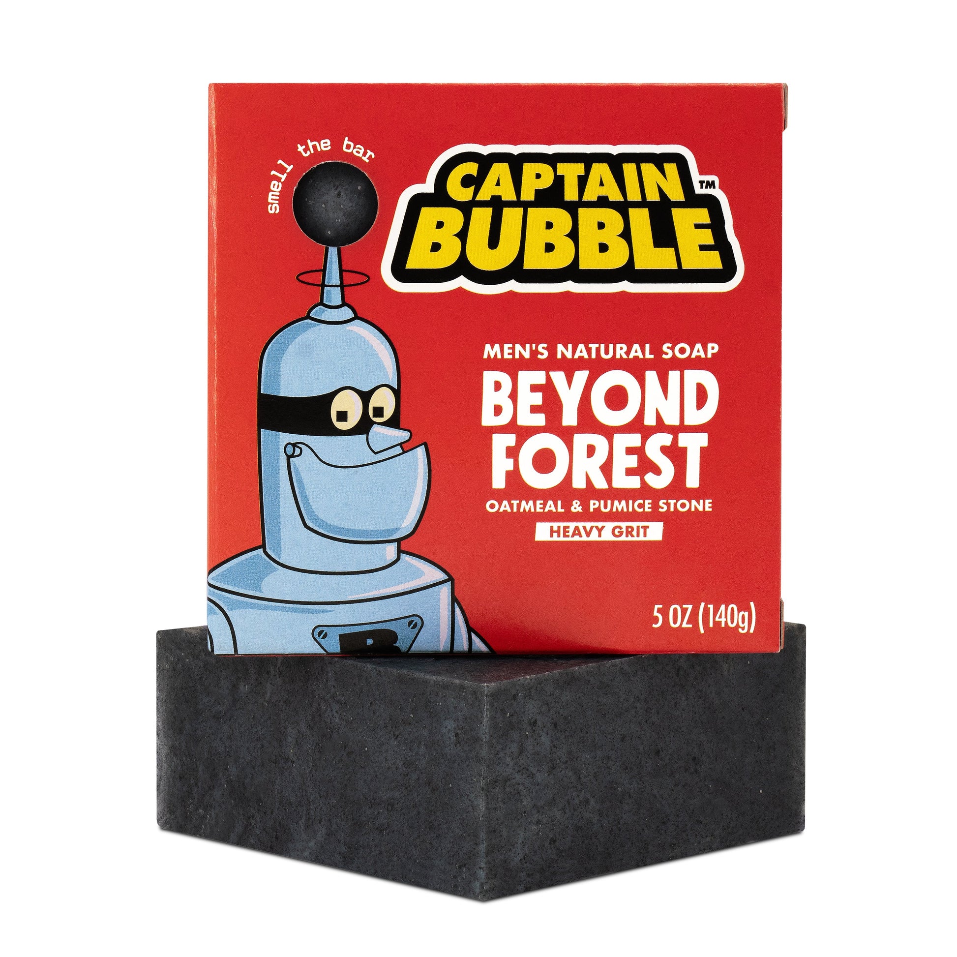 PASTILLA JABÓN NATURAL BEYOND FOREST - Captain Bubble